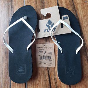 Brand new womens Reed Bliss flip flops size 8